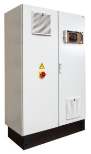 USV Anlagen für Industrie mit Batterien und Bedieneinheit im praktischen IP54 RITTAL Schrank mit Filterlüfter 