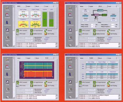 USV Software Screenshot Bedienbildschirm Upsilon