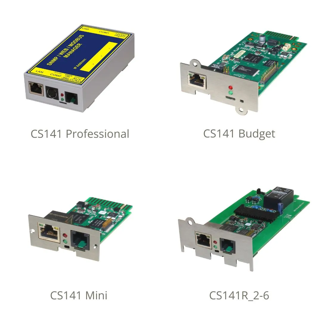 adpos-cs141-snmp-adapter-usv-modelle SNMP-Adapter Modelle CS141 Professional, CS141 Budget, CS141 Mini und CS141R_2-6 für USV-Überwachung