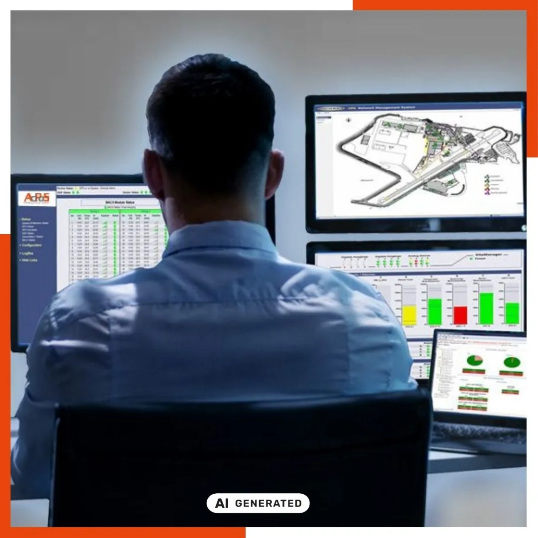 adpos-usv-software-ueberwachungII USV Software zur Überwachung, Fernsteuerung und Analyse von USV-Anlagen über ein Web-Interface. - KI-generiertes Bild